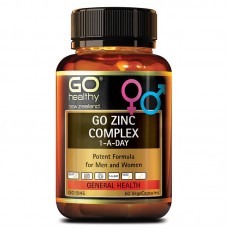 GO Healthy GO Zinc Complex 1-A-Day 60 Capsules